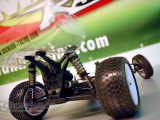 ANSMANN 1:8 SAW DIRT POWDER BUGGY WHEELS/TYRES BLACK 214000041